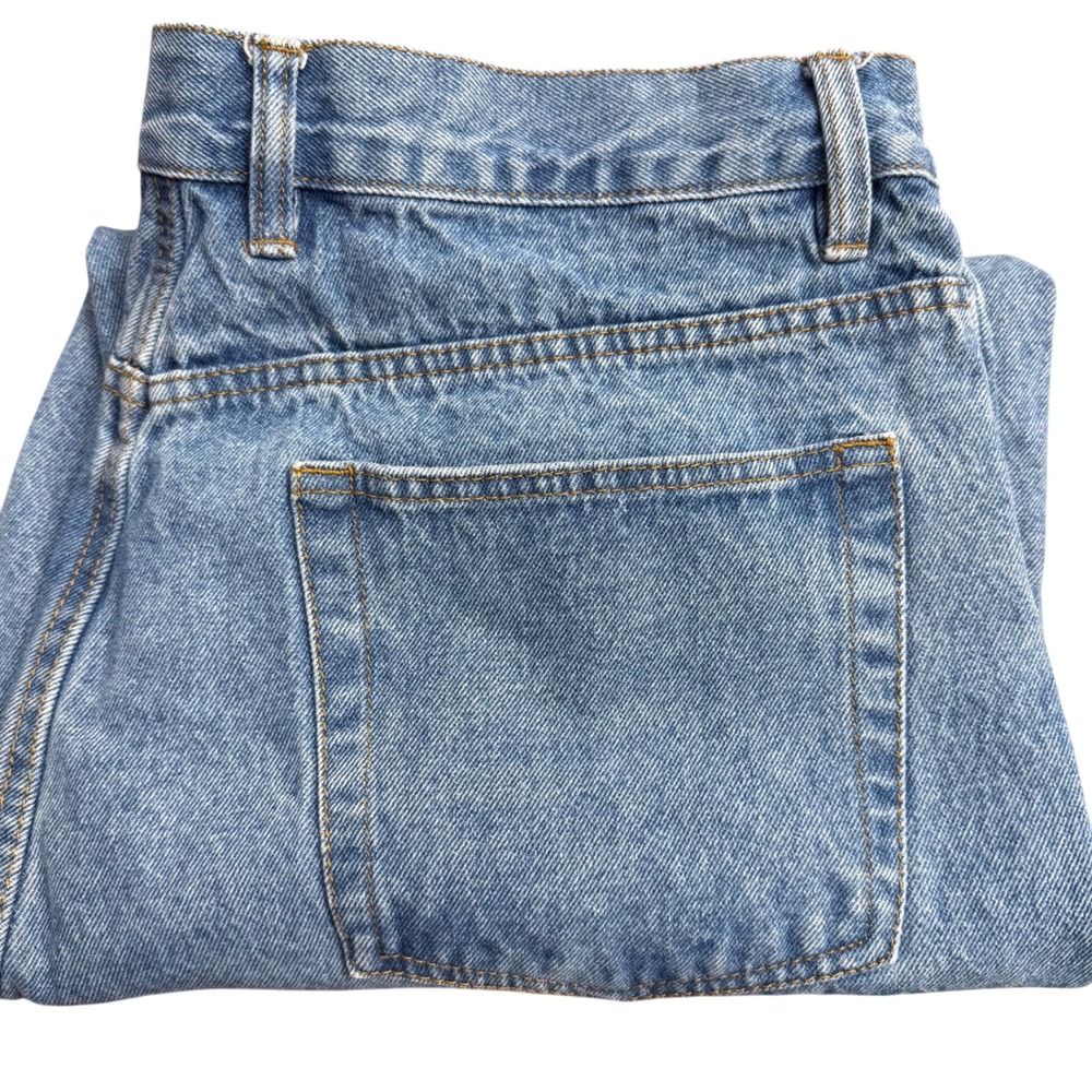 Berkley Jensen‎ Mens Light Wash Denim Jeans 38X30 (38x28) Relaxed Fit Cotton